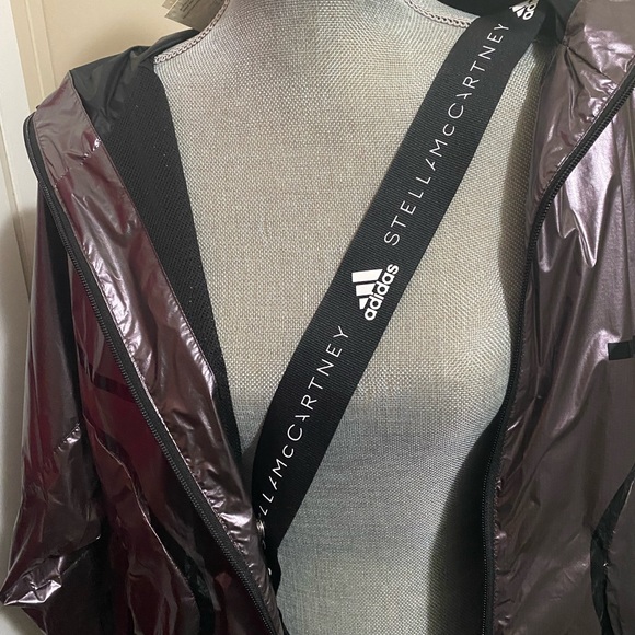 Stella McCartney x Adidas shine jacket truepace hazros black NWT XS - Picture 12 of 16